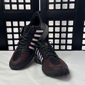 🖤 K-Swiss Pickleball Supreme Shoes Men 8.5 Black Red Court Sneake